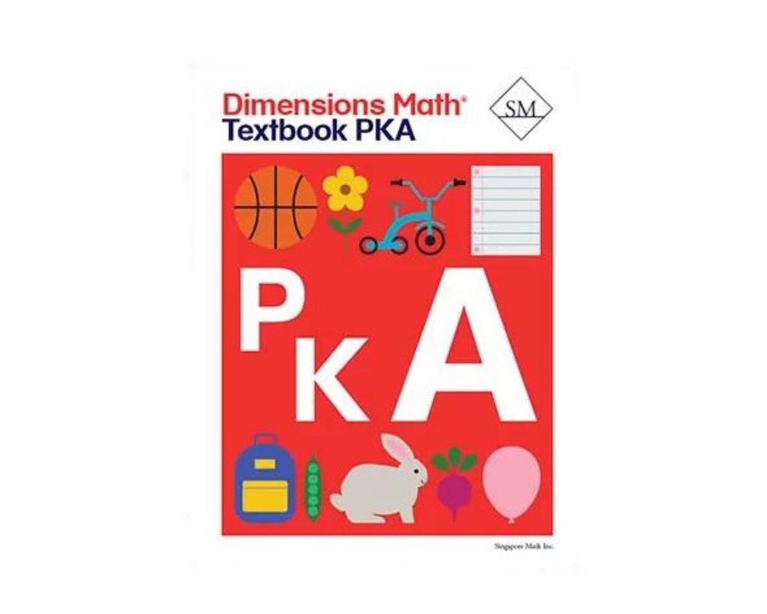 Singapore Math Pre-K Book A