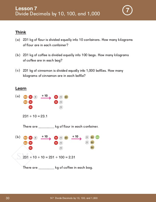 Singapore Math Grade 5