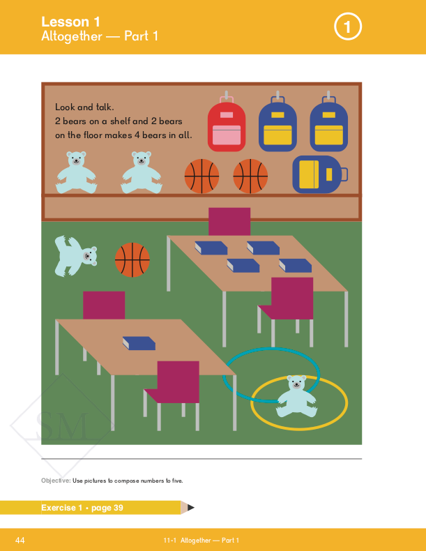 Singapore Math Pre-K Book B