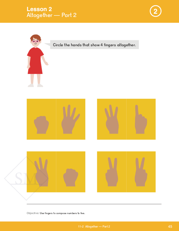 Singapore Math Pre-K Book B