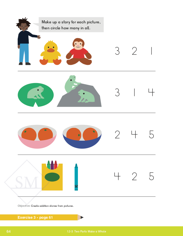 Singapore Math Pre-K Book B