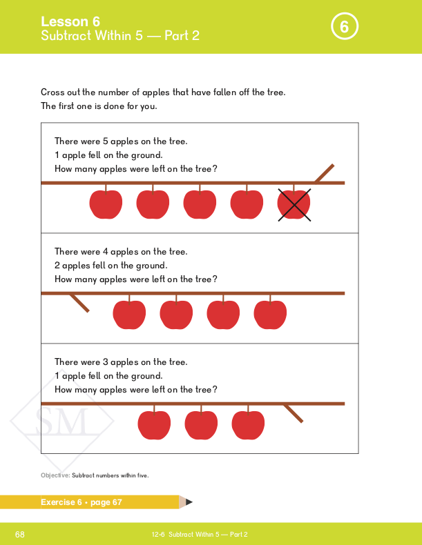 Singapore Math Pre-K Book B